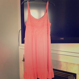 Coral dress beautiful